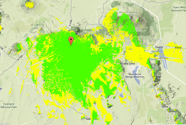 Radio 5 coverage map